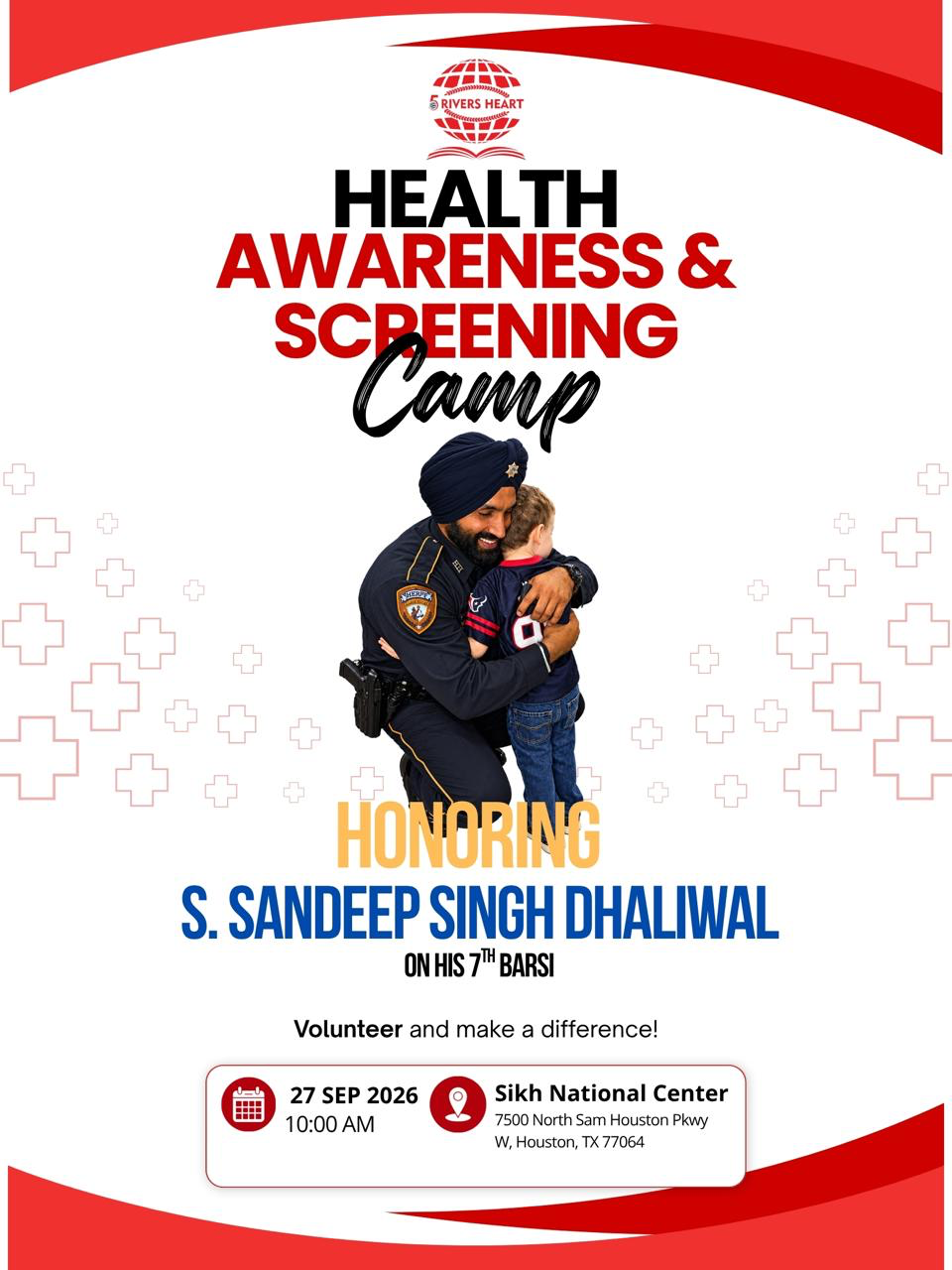 Image for Health Awareness & Screening Camp Honoring S. Sandeep Singh Dhaliwal